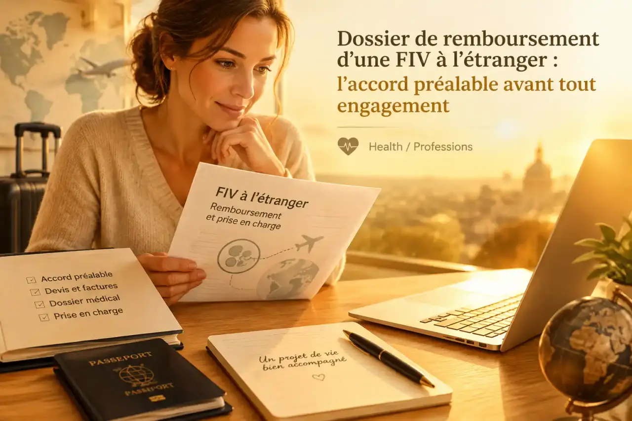 Dossier de remboursement d’une FIV à l’étranger : l’accord préalable avant tout engagement