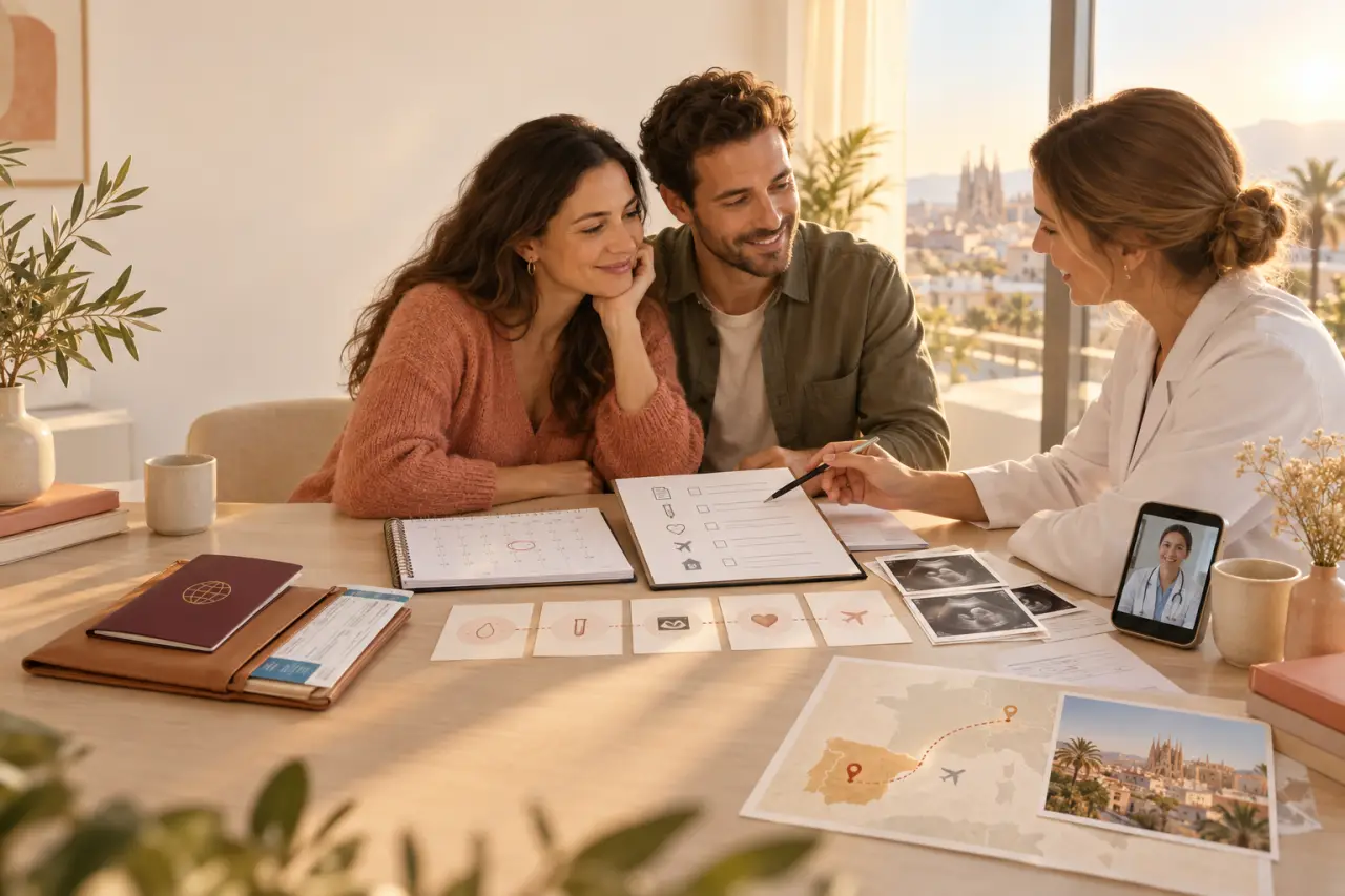 PMA en Espagne : préparez chaque étape avant le premier rendez-vous