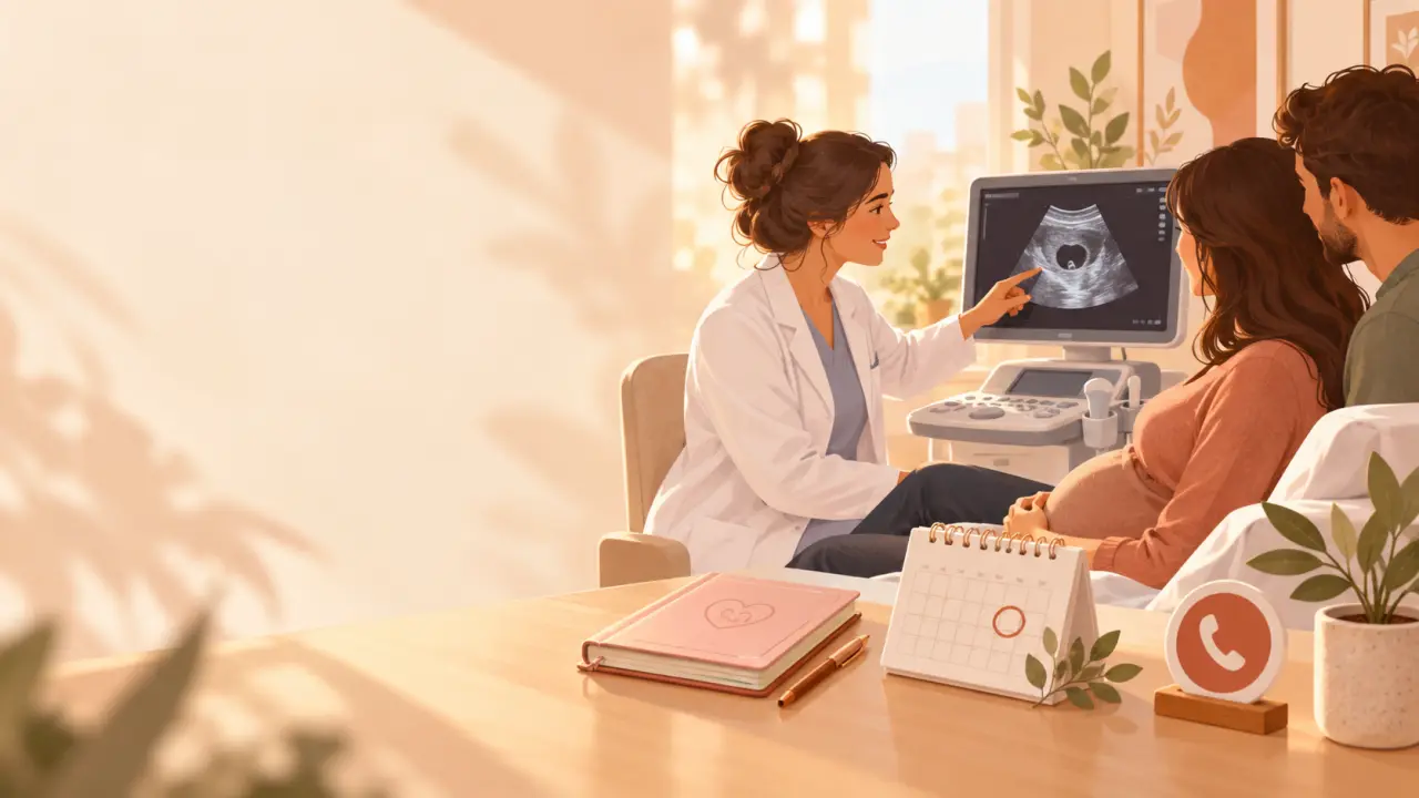 Sac gestationnel vide ou trop petit : que montre l’échographie, quand contrôler, quand consulter ?